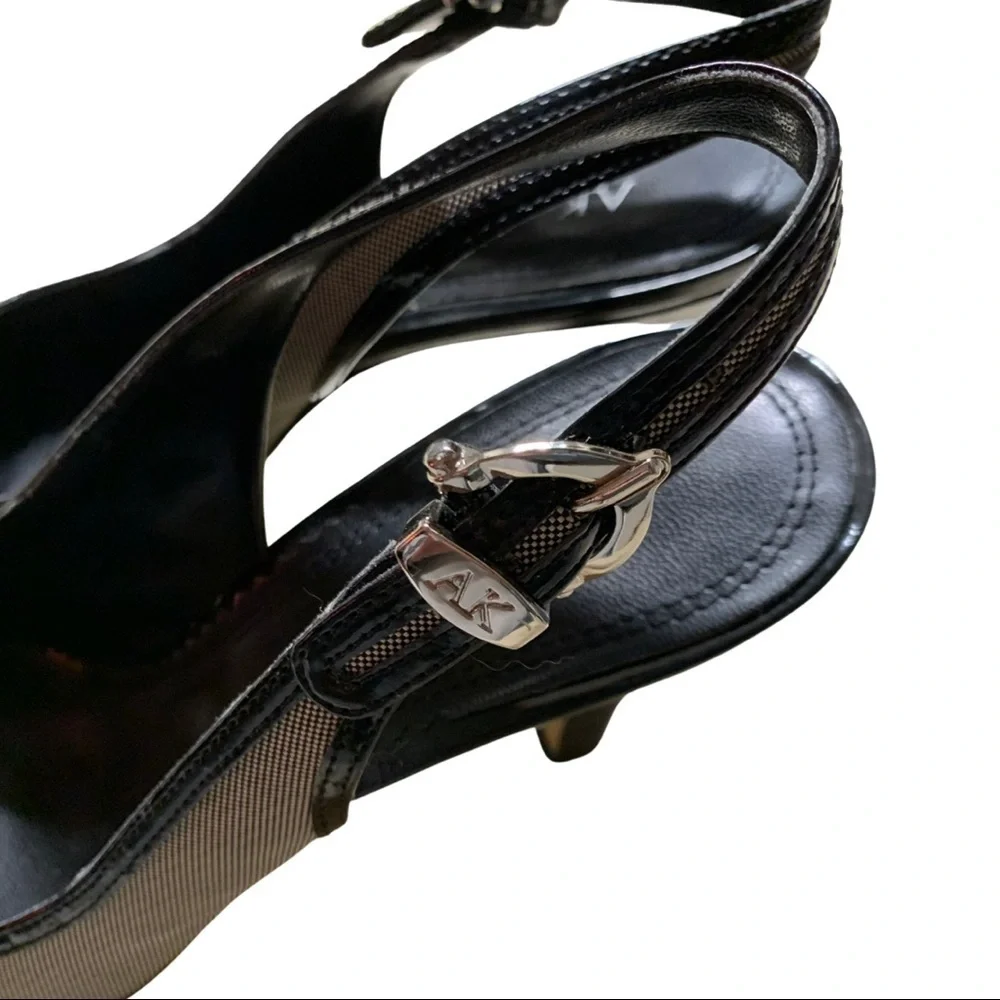 Adorable Ann Klein Peep Toe Summer Heels 👠 Size 9M